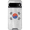 South Korean Flag Distressed Google Pixel 10 Clear Case